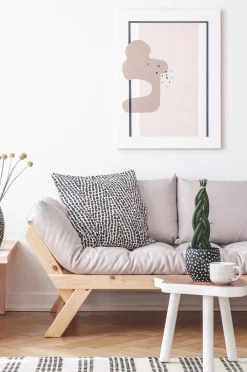 Loungevuodesohva Bebop, puunvärinen runko