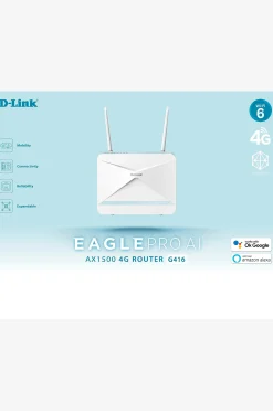 Älykäs reititin Eagle Pro AI AX1500 Wifi 6 4G+