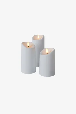 LYSA LED-kynttilä - matala