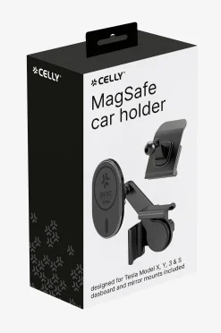 MagSafe autoteline Tesla Model X, Y, 3, S näytölle + kojelauta