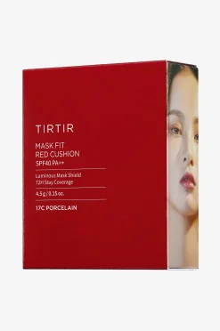 Mask Fit Red Mini Cushion