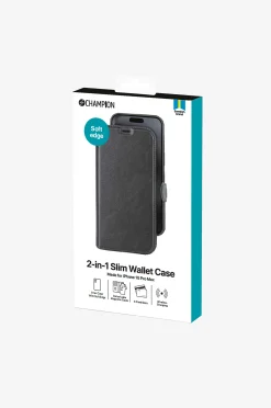 Matkapuhelimen kotelo/lompakko 2-in-1 Slim Wallet iPhone 15 Pro Max