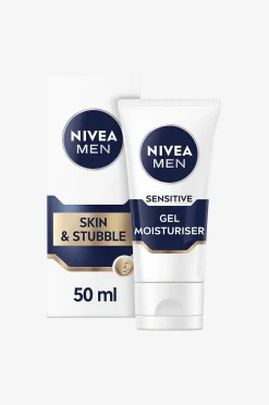 Men Sensitive Skin & Stubble Gel Moisturiser 50 ml