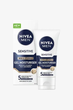 Men Sensitive Skin & Stubble Gel Moisturiser 50 ml