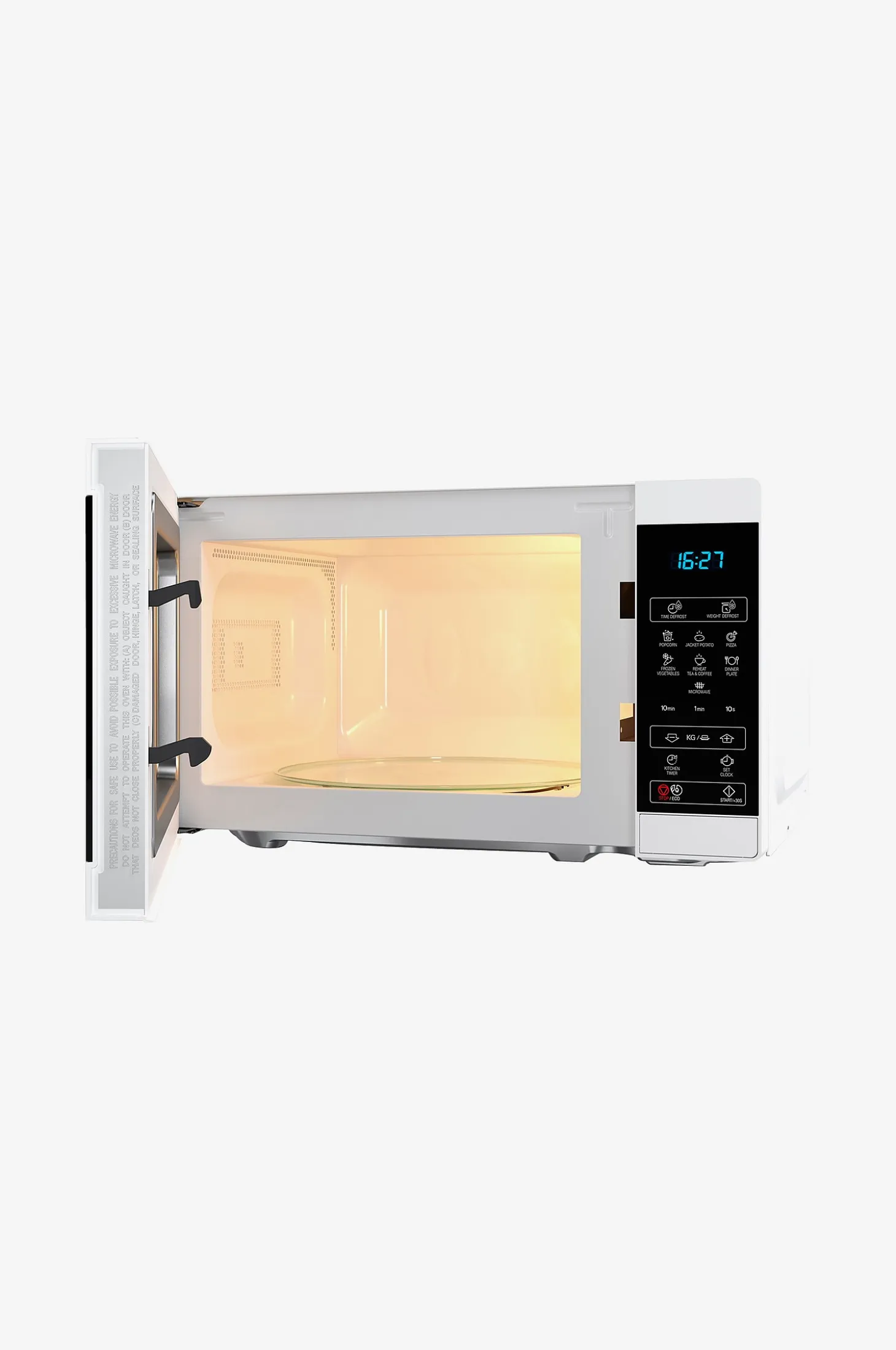 Mikroaaltouuni 20 l, digitaalinen paneeli, 800 W
