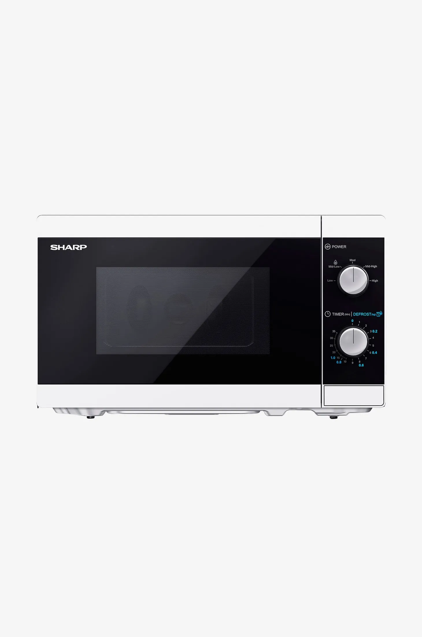 Mikroaaltouuni 20 l, mekaaninen paneeli, 800W