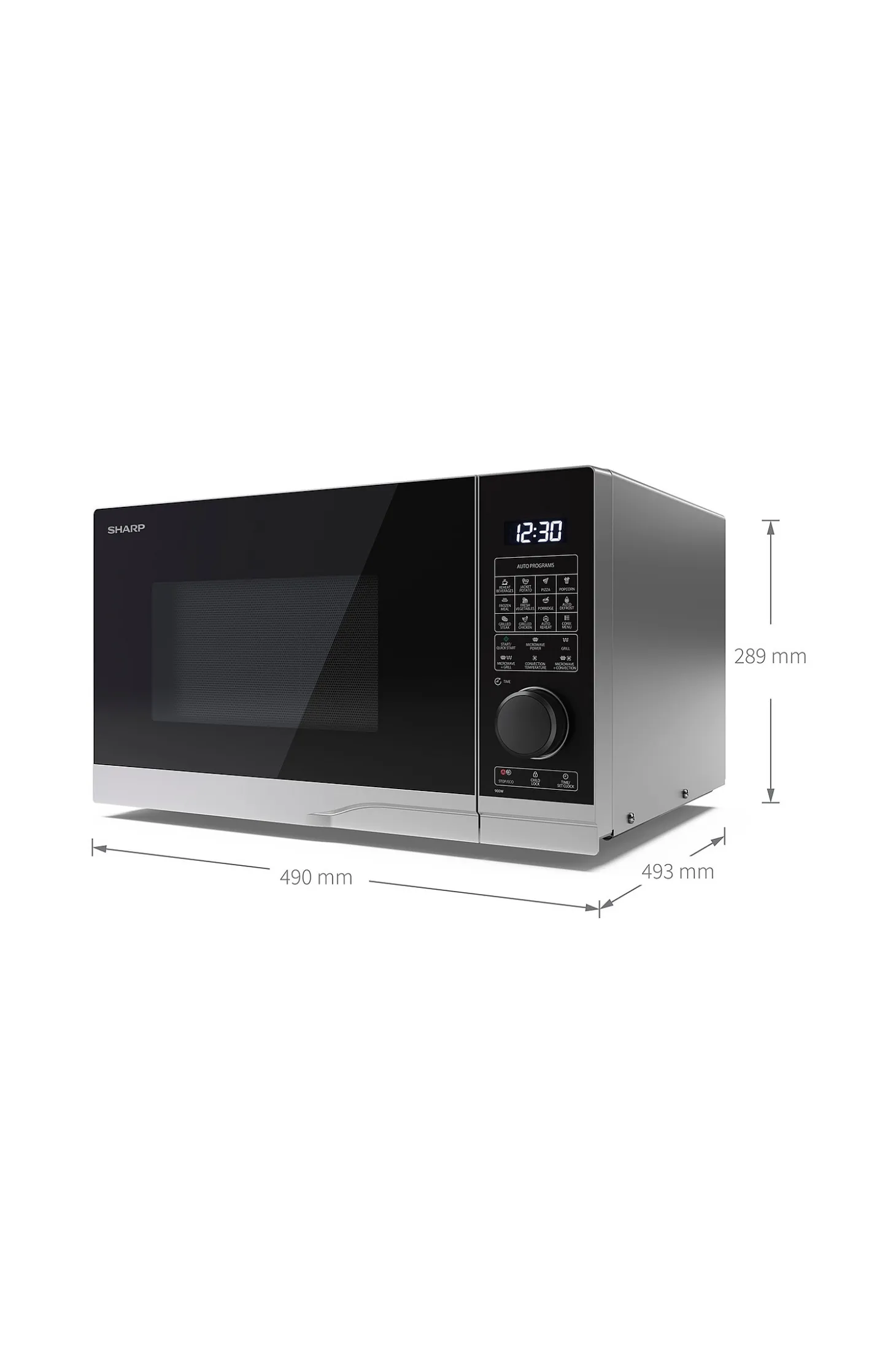 Mikroaaltouunin ovi 25 L