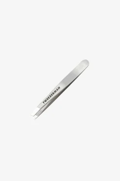 Mini Slant Tweezer Classic Stainless