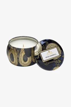 Moso Bamboo - Decorative Tin Candle 25H
