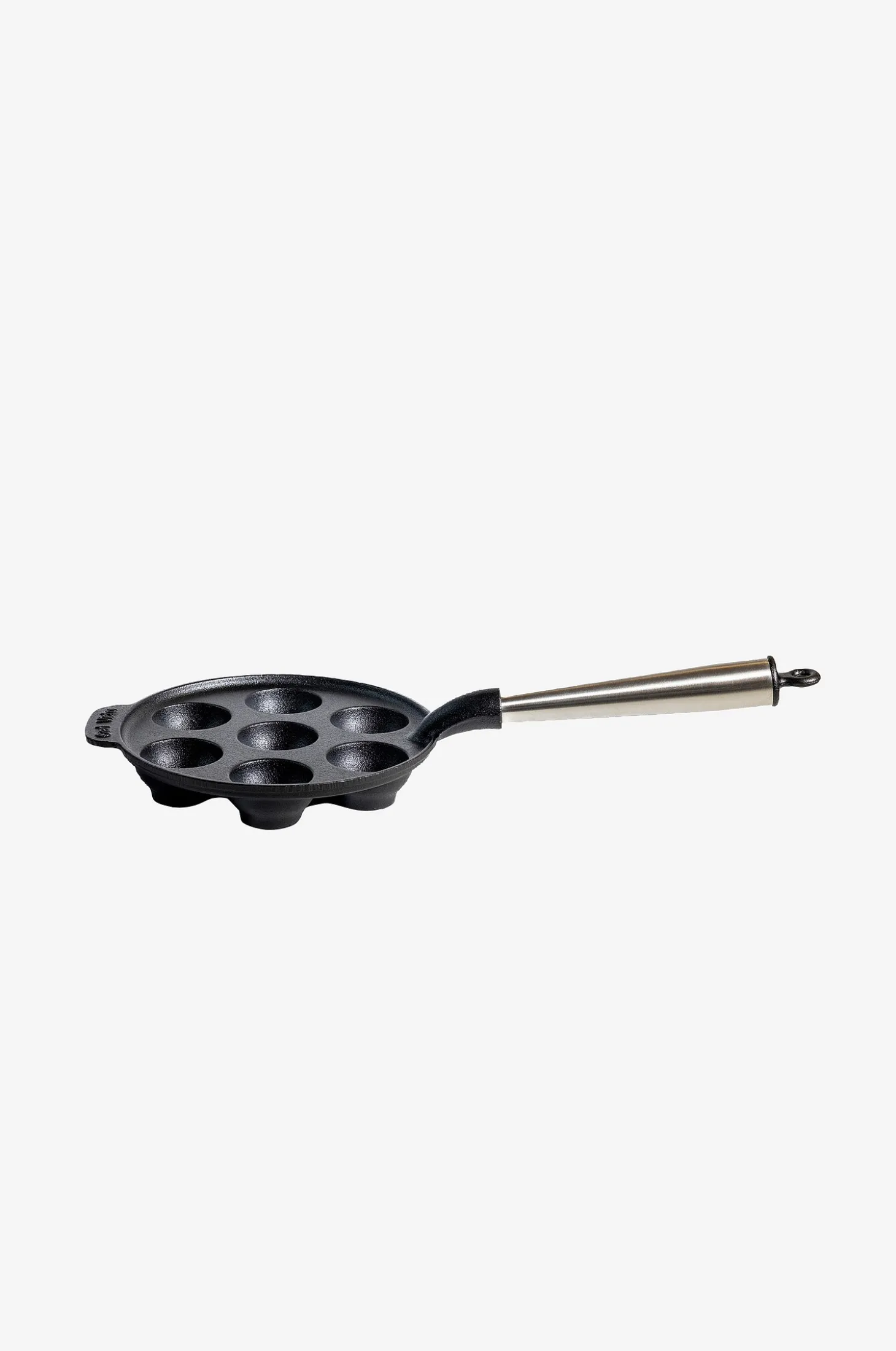 Munkkipannu, jossa teräskahva, halkaisija 22 cm