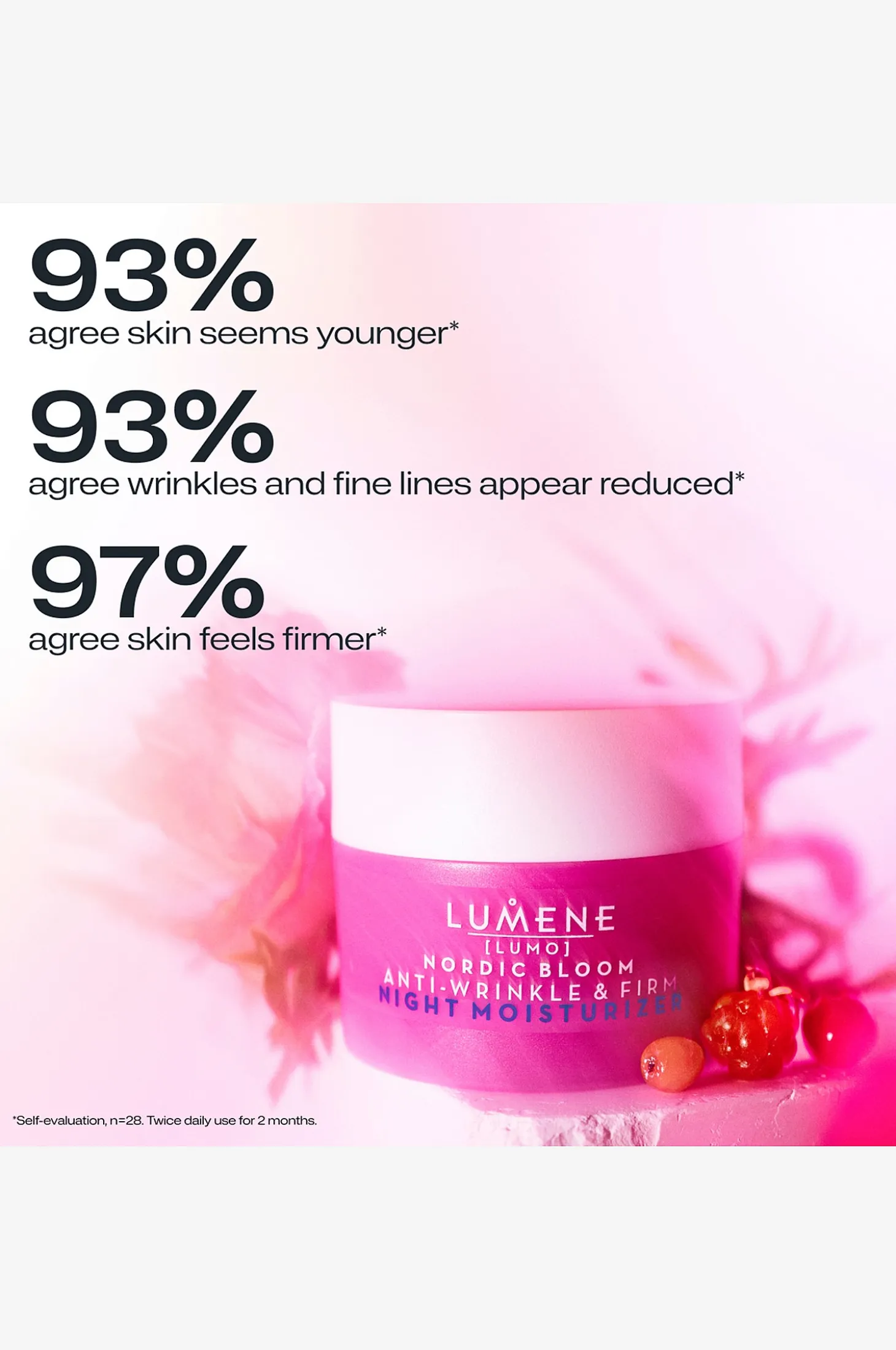 Nordic Bloom Anti-Wrinkle & Firm Night Moisturizer 50 Ml