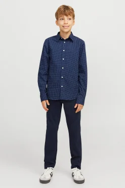 Paita jjAxel Print Shirt LS Jnr