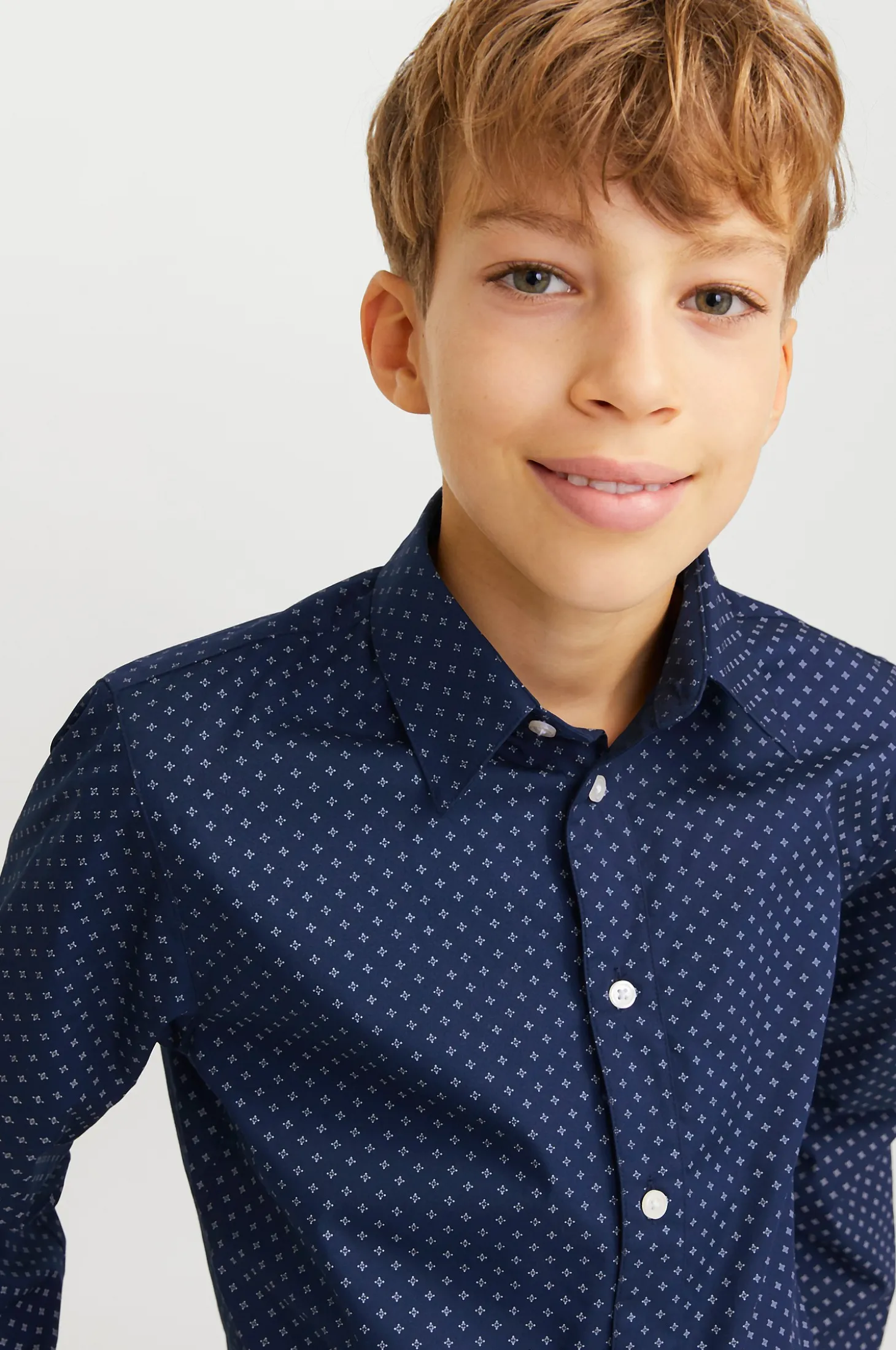 Paita jjAxel Print Shirt LS Jnr