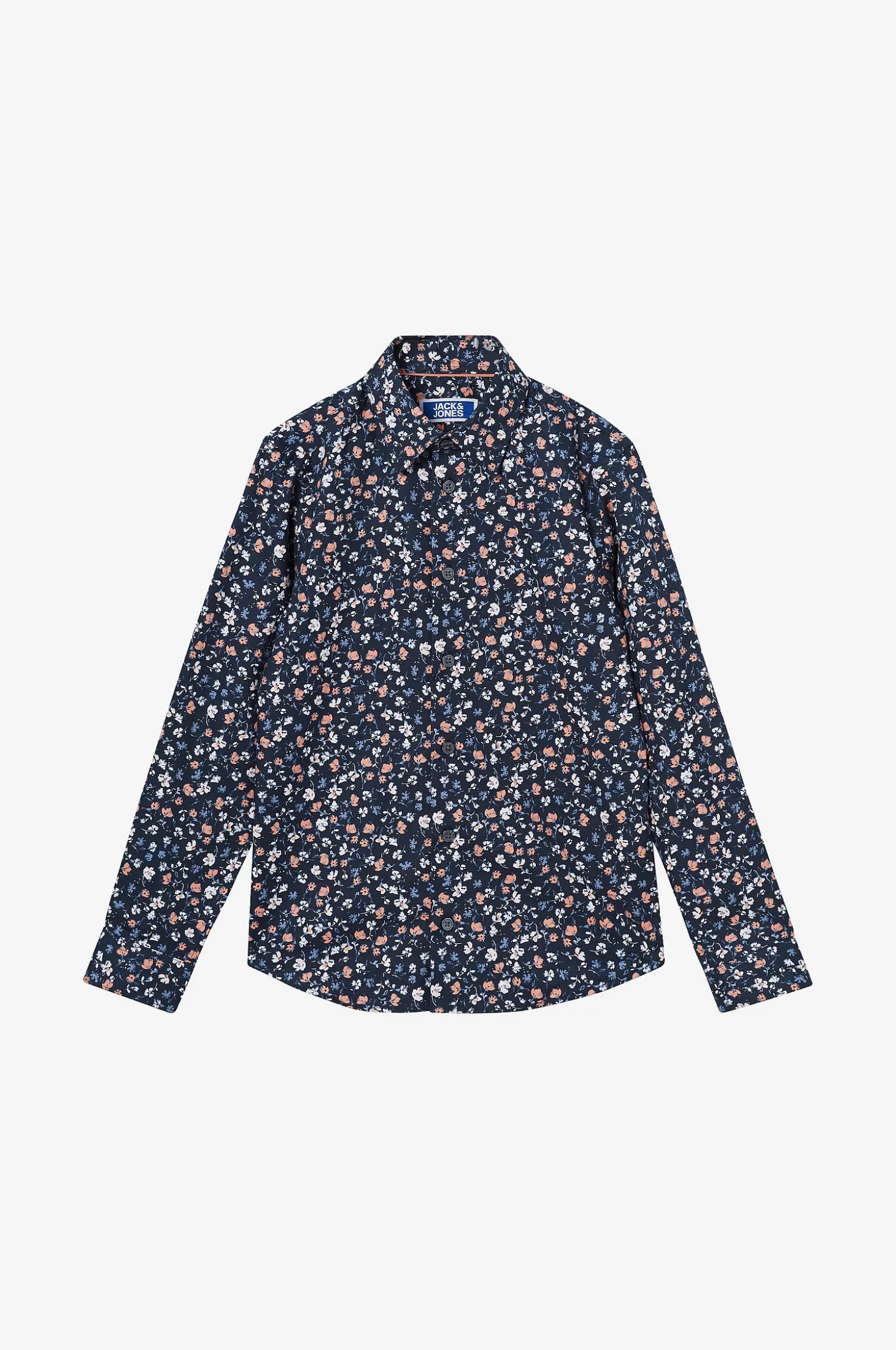 Paita jprBlanordic Print Shirt L/S Jnr