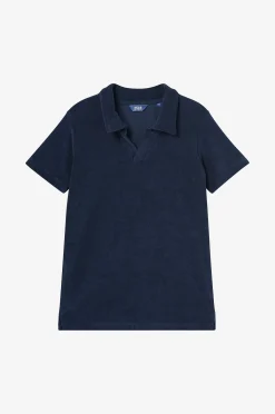 Paita jprBla Terry SS Split Neck Jnr
