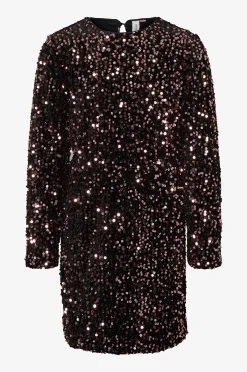 Paljettimekko vmBella Sequin LS Short Dress Jrs G
