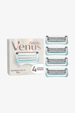Partaterät - 4 kpl Venus Pubic Hair & Skin