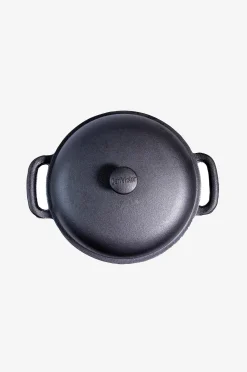 Pata ja kansi valurautaa, 4 l