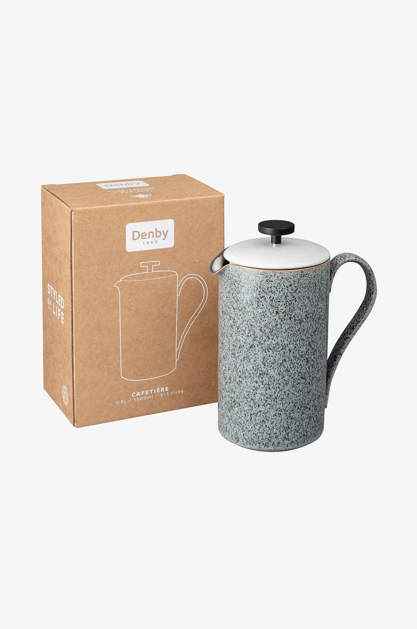 Pressopannu Cafetiere Studio Grey Brew 1,15 l
