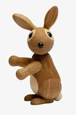 Puinen koriste Bounce Bunny 9,5 cm.