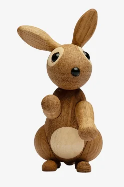 Puinen koriste Bounce Bunny 9,5 cm.