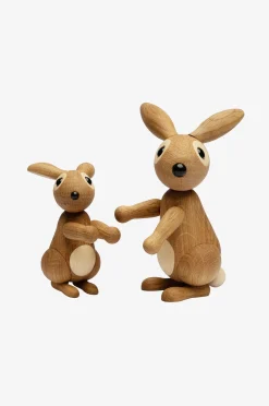 Puinen koriste Bounce Bunny 9,5 cm.