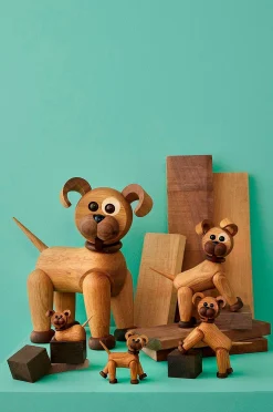 Puinen koristekoira Buddy, 20,5 cm
