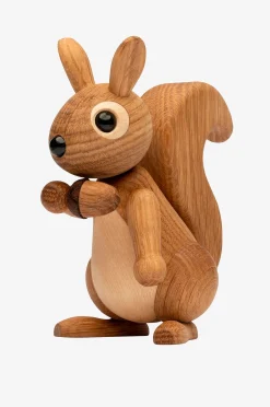 Puinen koristeorava Hazel, 11,5 cm