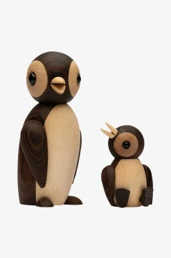 Puinen koriste Snow Baby Penguin 7 cm.