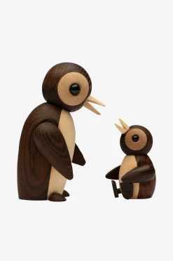 Puinen koriste Snow Baby Penguin 7 cm.