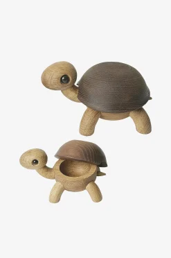 Puinen koriste Speedy Tortois 4 cm