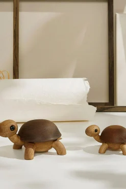 Puinen koriste Speedy Tortois 4 cm