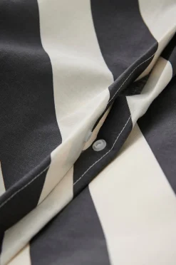 Pussilakanasetti Diagonal Stripe puuvilla 2 osaa