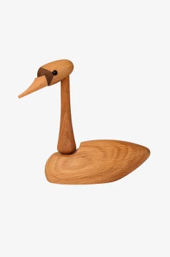 Puukoriste, joutsenen poikanen The Cygnet 13 cm