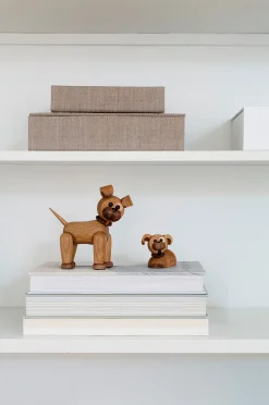 Puukoriste koira Happy Dog 13,5 cm