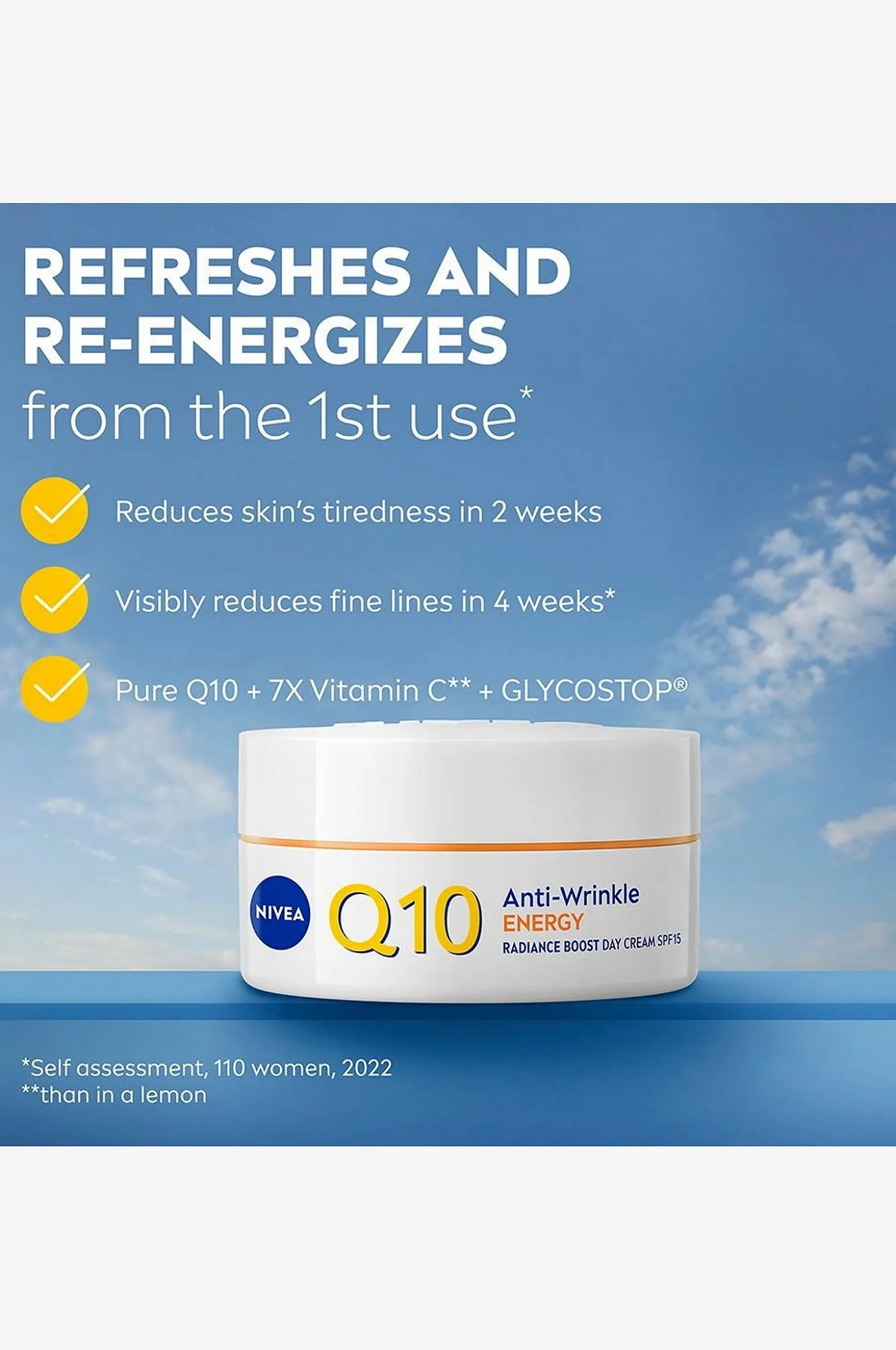 Q10 Energy Day Cream Spf 15 50Ml.