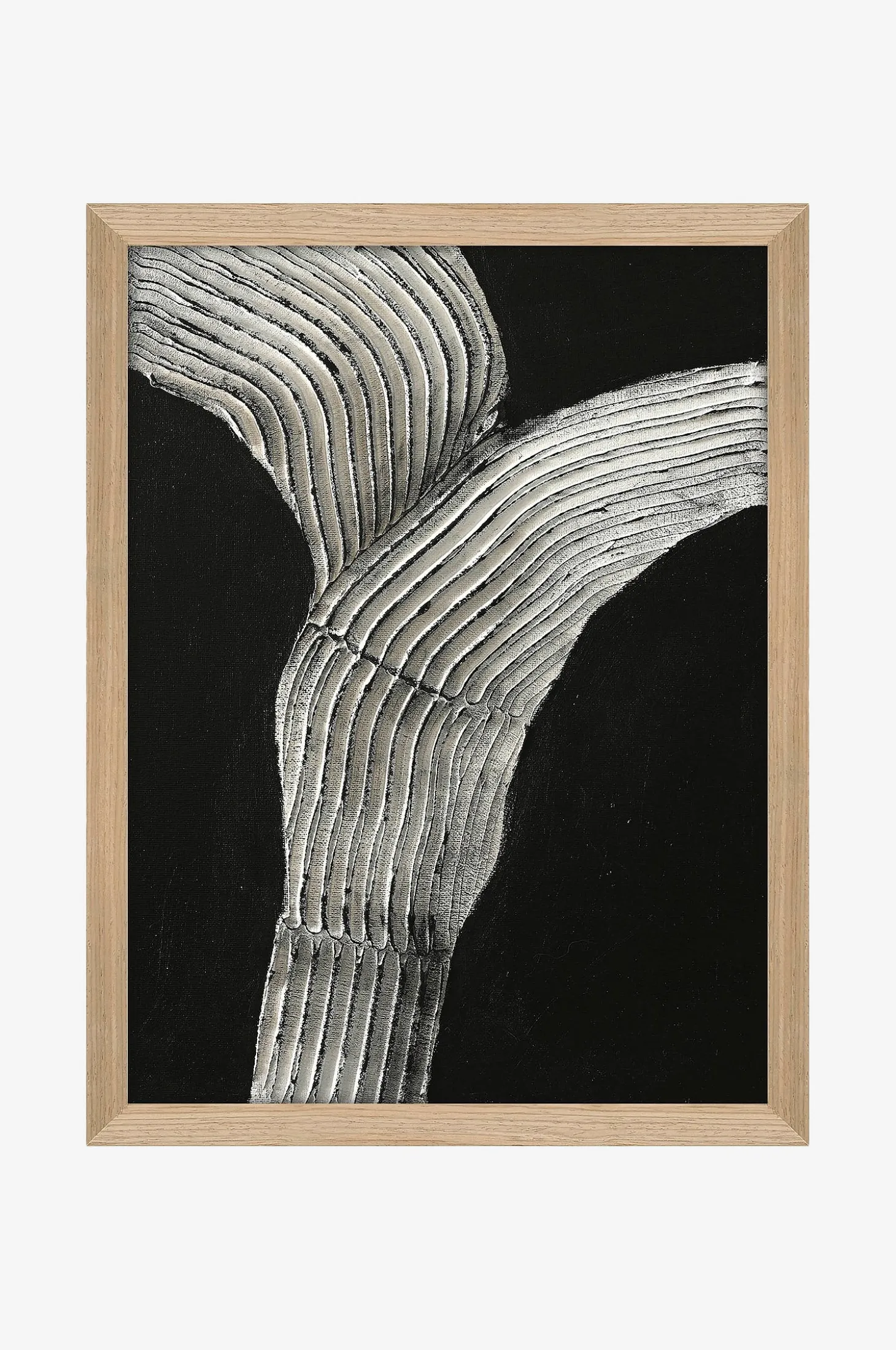 Raw Shape 2 / 30x40 Cm / tammikehys