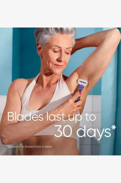 Razor Deluxe Smooth Swirl 3 partaveitsen terää