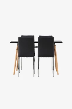 Ruokailuryhmä Danburi ja tuolit Lily, 4 kpl