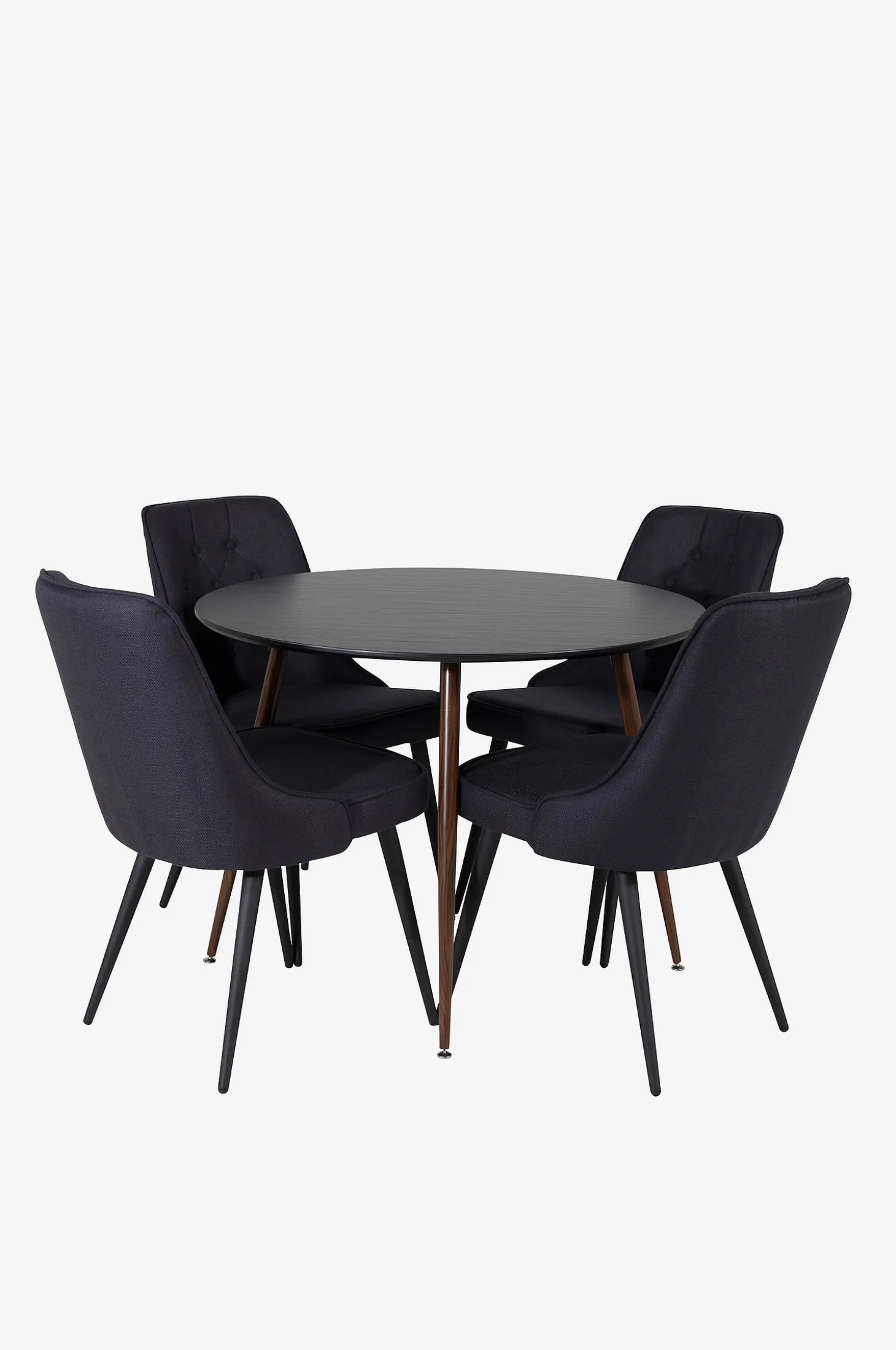Ruokailuryhmä Plaza ja tuolit Velvet Deluxe, 4 kpl