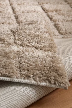 Ryijymatto Alba Check Shaggycarpet