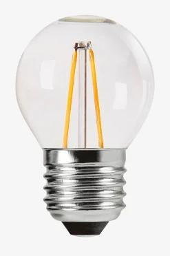 Shine LED Filament pallolamppu, Clear E27