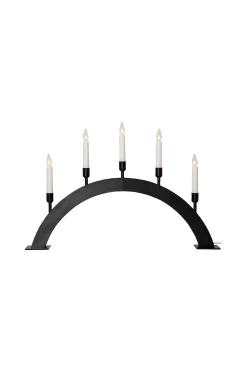 Sähkökynttelikkö Vind, korkeus 38 cm