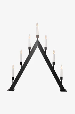 Sähkökynttelikkö Vind, korkeus 63 cm