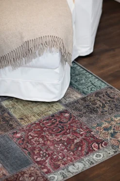 Sileä matto Patchwork