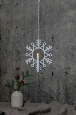 Sisäkoriste Flamme Snow