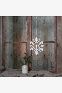 Sisäkoriste Flamme Snow