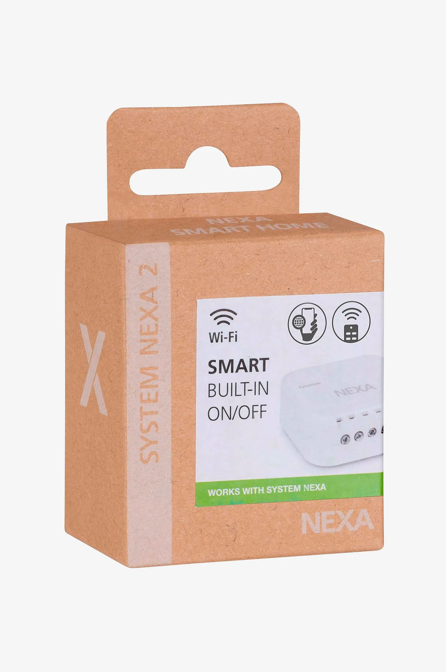 Sisäänrakennettu vastaanotin Wbr-01 Smart 1800w System Nexa 2 Wifi/433 On/off