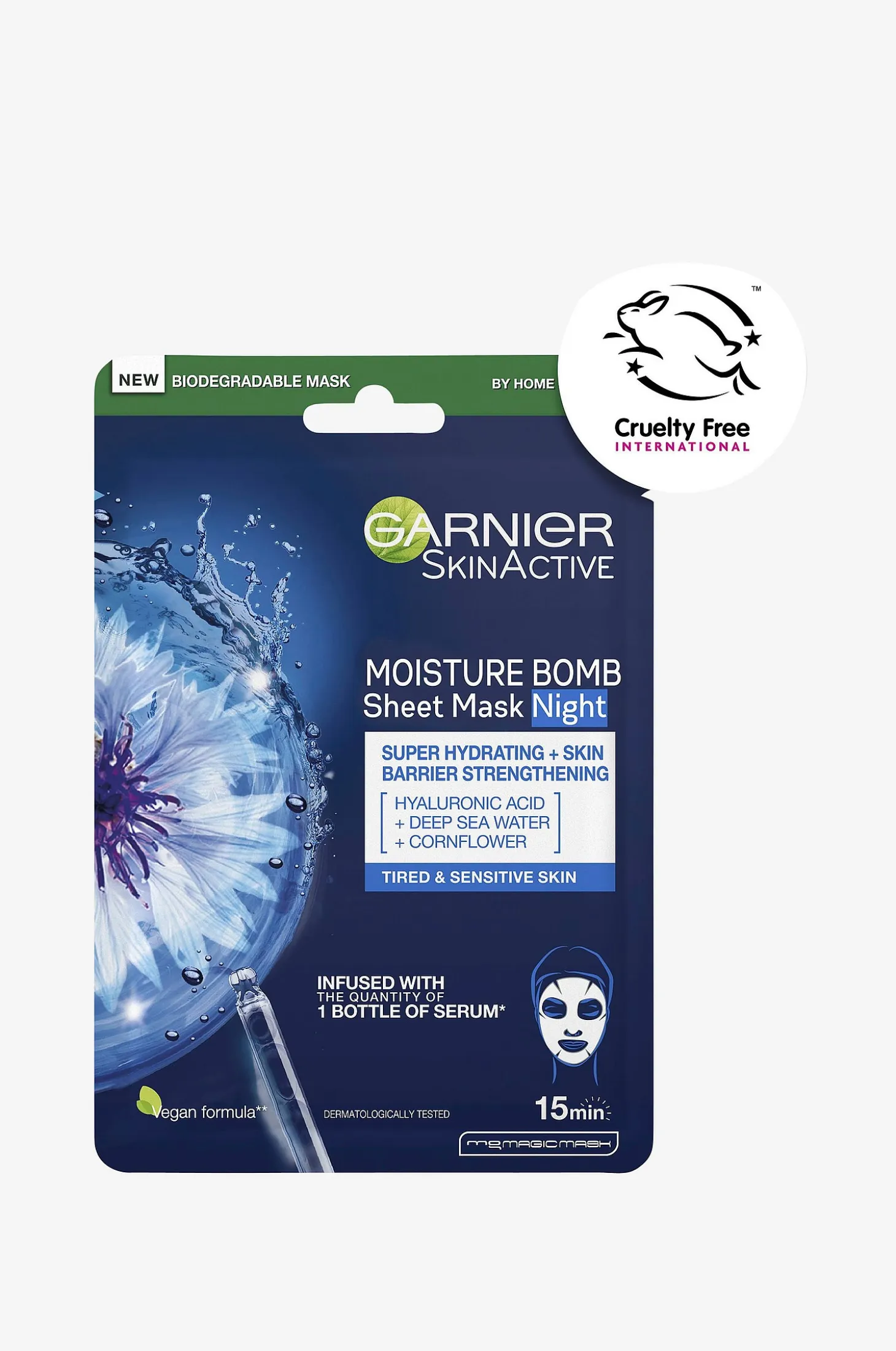 Skin Active Night Tissue Mask 32 g