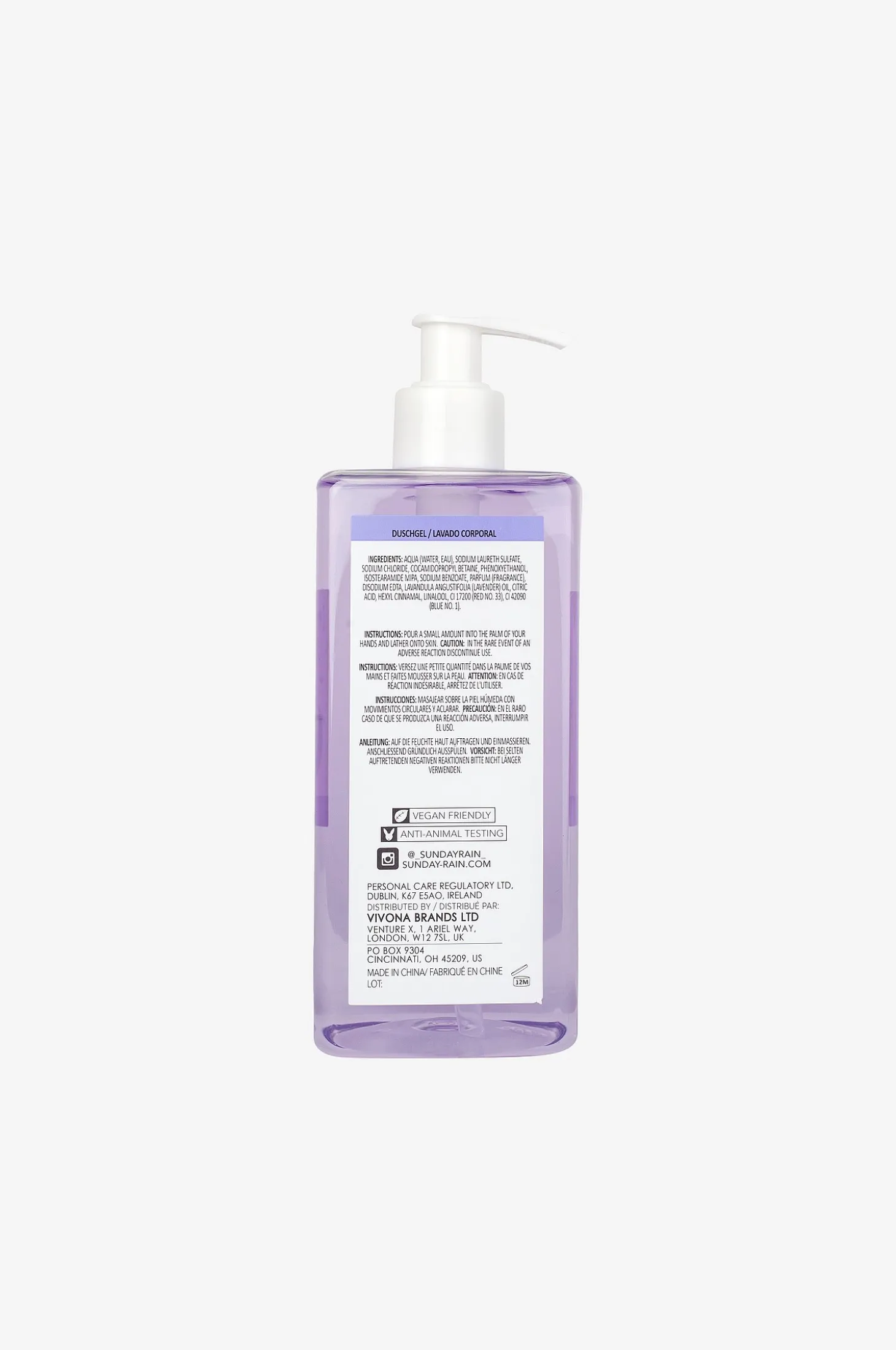 Sleep Easy Body Wash 440Ml